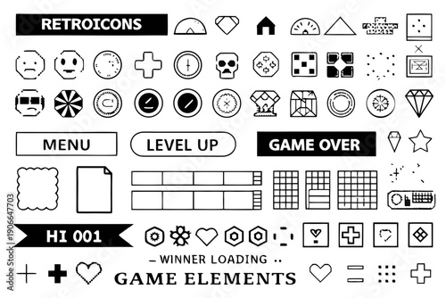 Abstract black background with sparse glowing circular elements