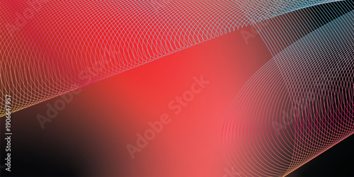 Abstract teal red and black grainy gradient background with noisy texture design
