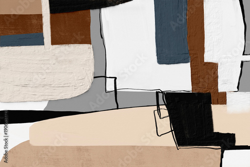Obraz na płótnie Abstract artistic creation, fine art for print, modern texture effects, mural de