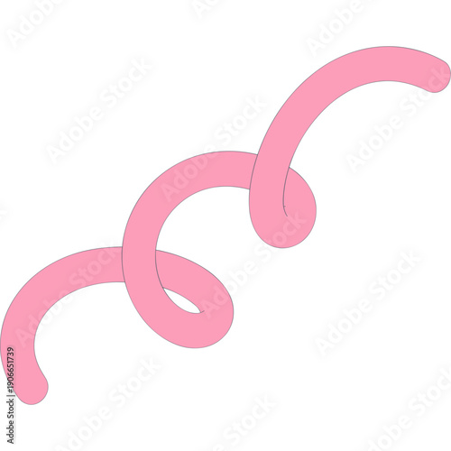 A vibrant pink 3D treble clef and musical notes float as a stylized vector illustration, creating a melodic art element with a sleek silver metal finish for modern audio design