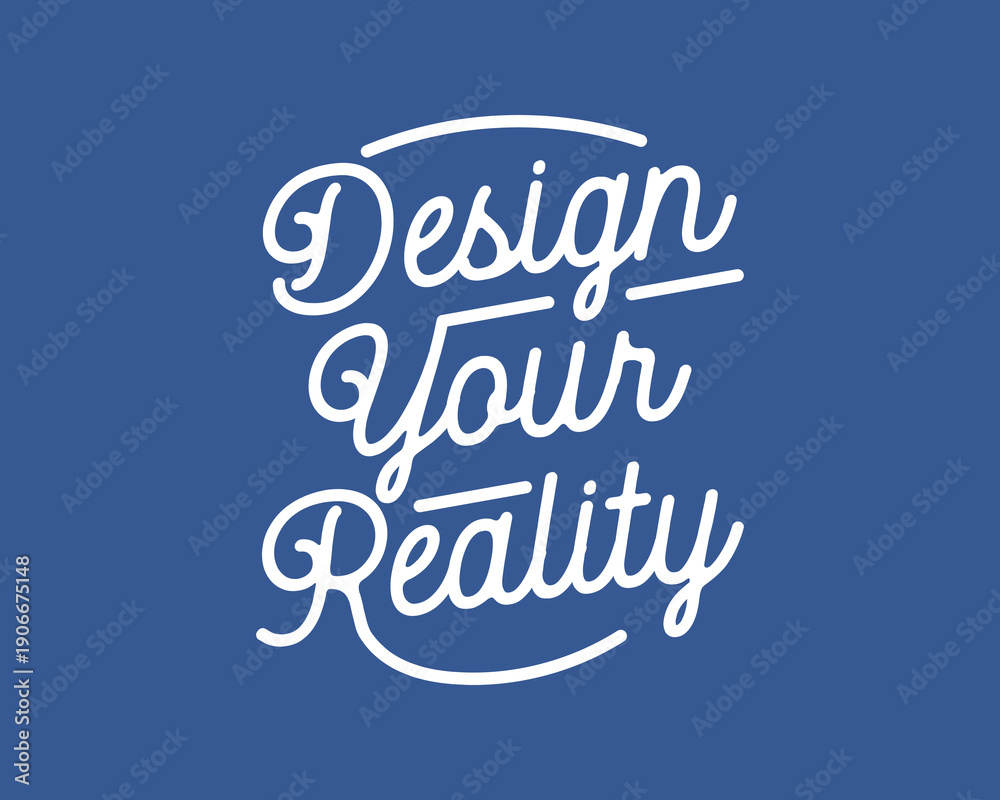 Fototapeta premium aeshetic hand lettering quotes typography graphic tee design templates