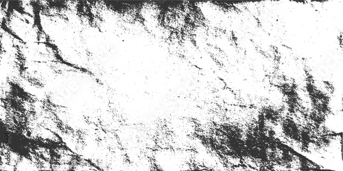 Black and white textured background with rough surface and scattered dots