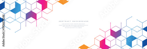 Graphic design element and abstract geometric background.	