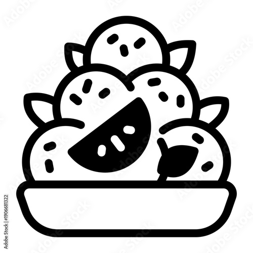 This Bhang icon is suitable for the Holi Festival in India.