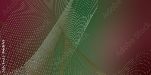 Teal maroon and green abstract grainy gradient shapes on black noisy textured background wide banner poster header design