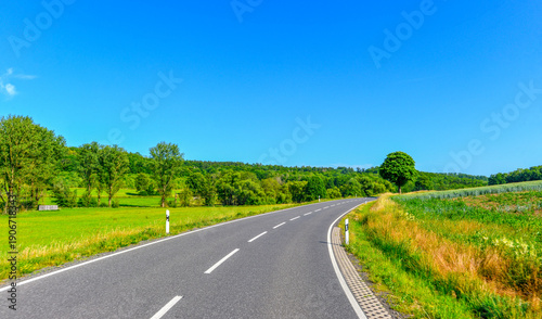 Landesstrasse 3195 zwischen Birstein und Freiensteinau, Hessen