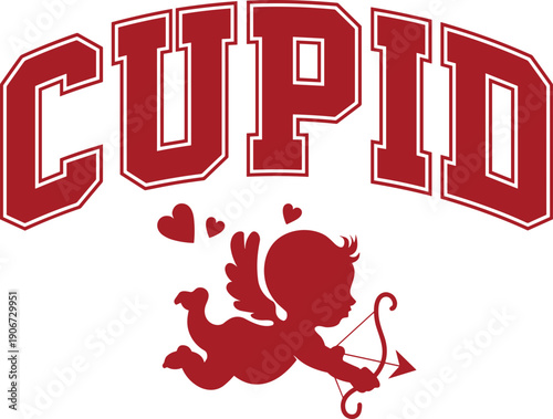 Cupid Valentine SVG, Valentine's Day SVG, Sweethearts Candy Love Svg