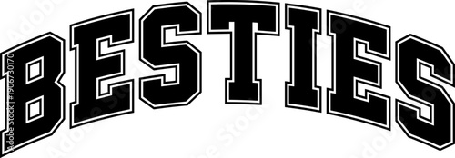 Besties SVG, Best Friends SVG, Friendship Svg, Best Friends Svg,  Besties Shirt Svg, Friends Svg