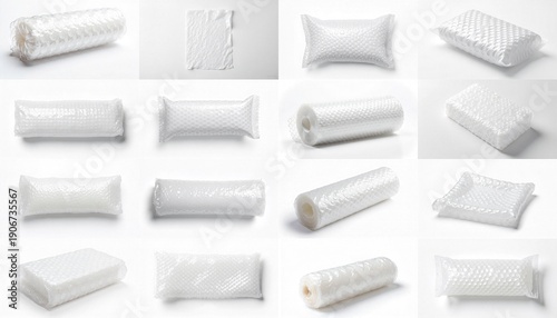 Wallpaper Mural Collection of A close-up shot of a clear, fuzzy object on a white surface. Torontodigital.ca