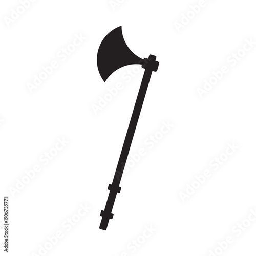 Ancient weapon silhouette icon set