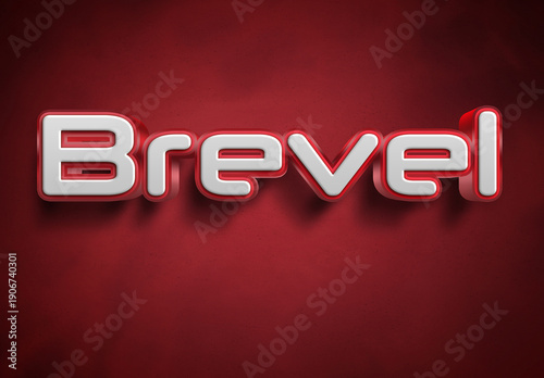 Brevel Texture Text Effect