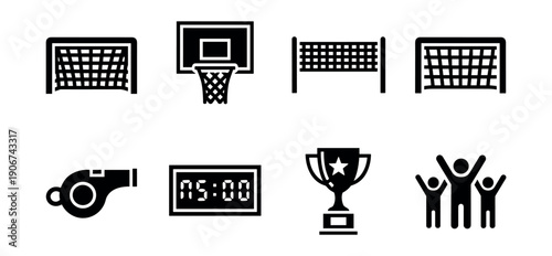 Sports and Activities Icon Set