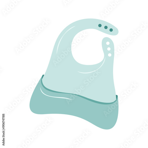 Cute baby nursery and care icons