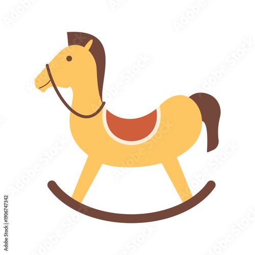 Cute baby nursery and care icons