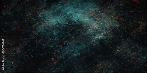 Abstract blue nebula background featuring dark space textures with bright stars and smoke patterns for a cosmic fantasy wallpaper design