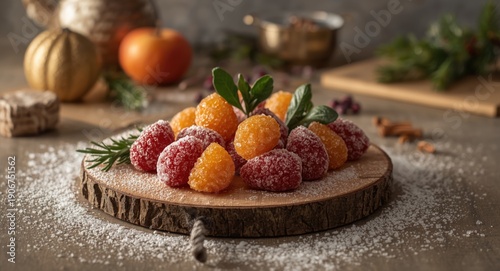 How crystallized fruit is made for incorporation in panettone recipes