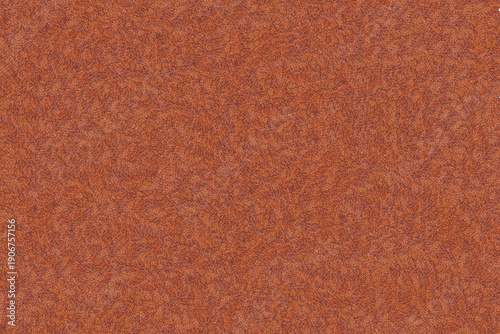 Warm terracotta orange felt fabric texture background, soft fuzzy textile surface, close-up view