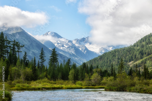 Srednee Multinskoye Lake, Altai Republic, Russia