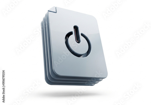 A stack of power button icons.