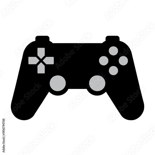 Game Controller Icon For Video Games And Console Systems