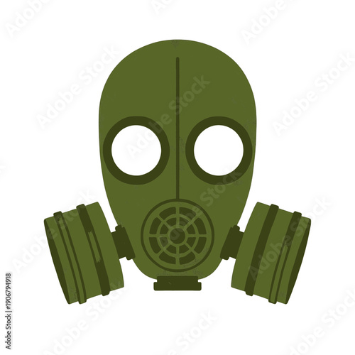 Gas Mask Safety Protection Icon