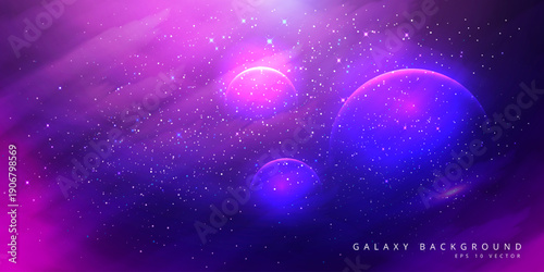 abstract background with glowing lights