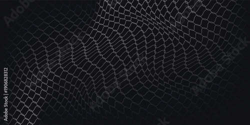 Mesh texture for fishing nets. Seamless pattern for sportswear or soccer goal, volleyball net, basketball hoop, hockey, athletics. Abstract net background for sports