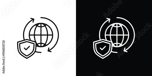 Coverage Icon Sheet Black And White