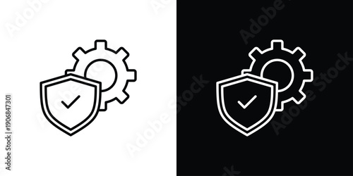 Safety Icon Sheet Black And White