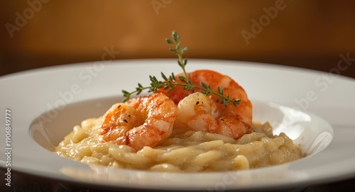 Creamy risotto Italian styl...