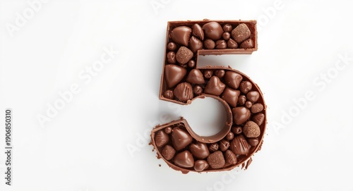 Chocolate figure five assem...