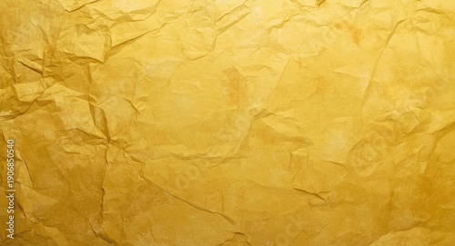 faded yellow wrinkled paper...