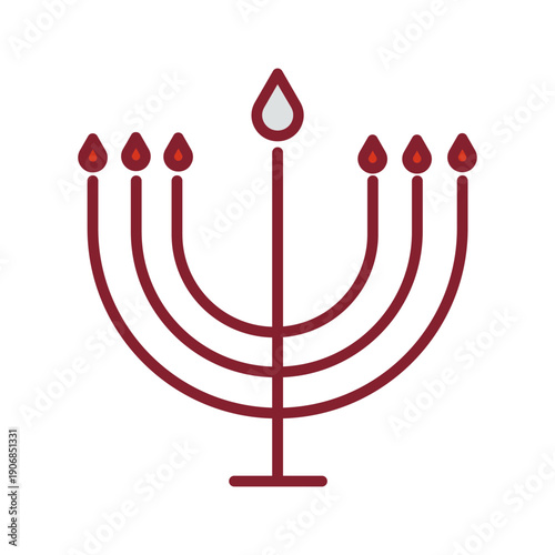 Hanukkah Icon Design