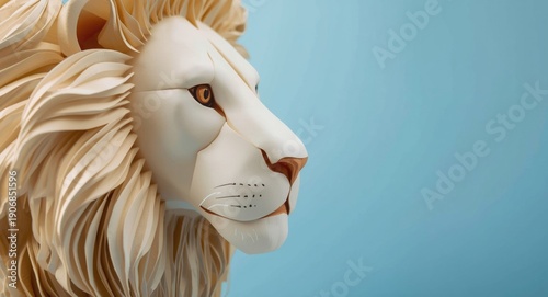 Close up of a meticulously ...
