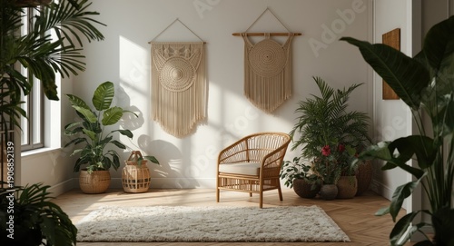 Elegant living room composi...