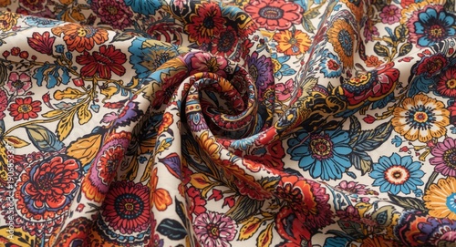 Fabric allover design with ...