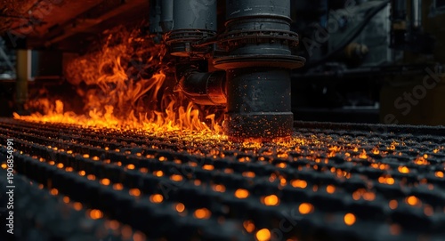 Coal fired boiler grate sho...