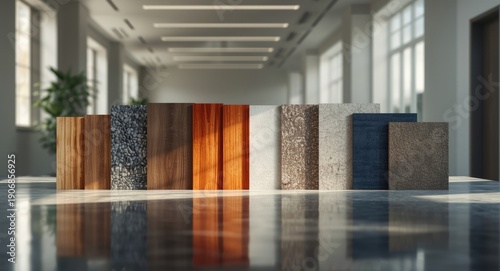 Assorted laminated panels l...