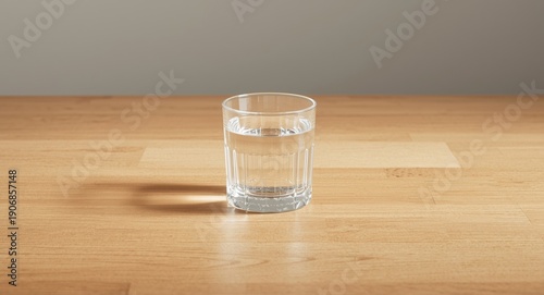 filled glass of water sitti...