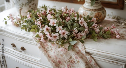 Graceful small floral decor...