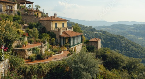 Charming hillside property ...