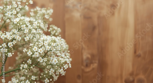 Delicate small white flower...