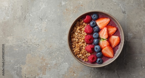 Colorful acai bowl featurin...
