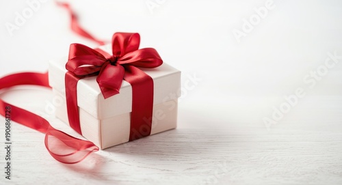 Christmas gift box decorate...