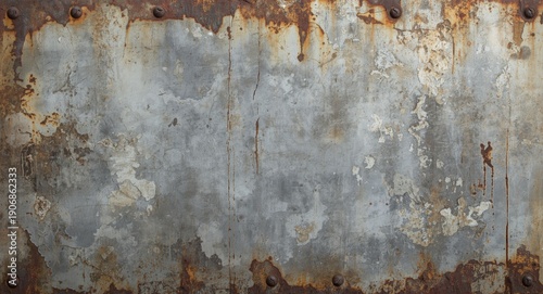 Corroded metal sheet surfac...