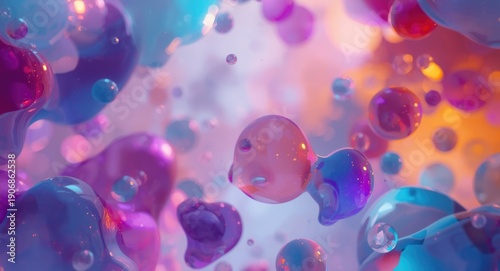 Animated fluid shapes and c...