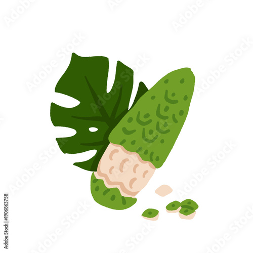Rare exotic fruits vector illustration set with cucamelon banana passionfruit sapodilla black sapote pepino yellow pitaya rambutan durian loquat monstera blood orange canistel feijoa buddha hand