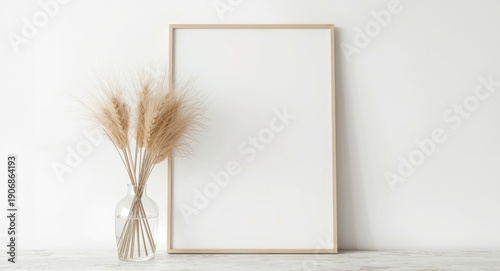 Contemporary vertical frame...