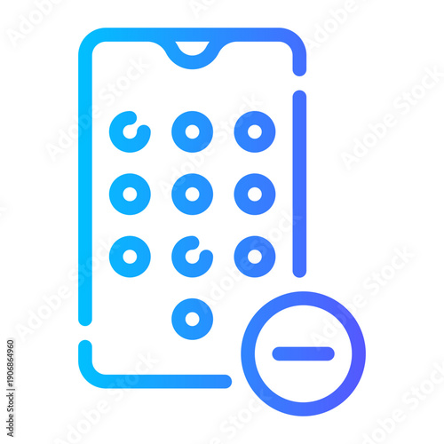 remove gradient icon