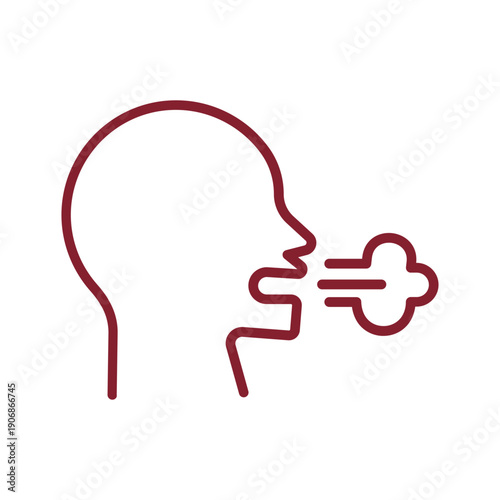 Bad Breath Icon Design